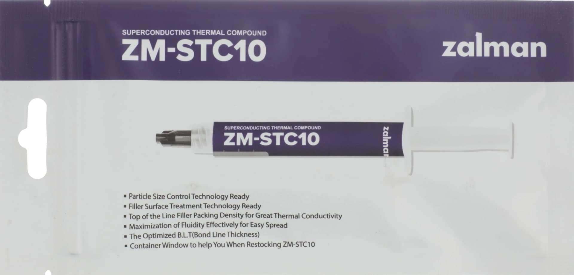 Термопаста Zalman ZM-STC10 11.5Вт/(м-К) шприц 2гр. - фото 5