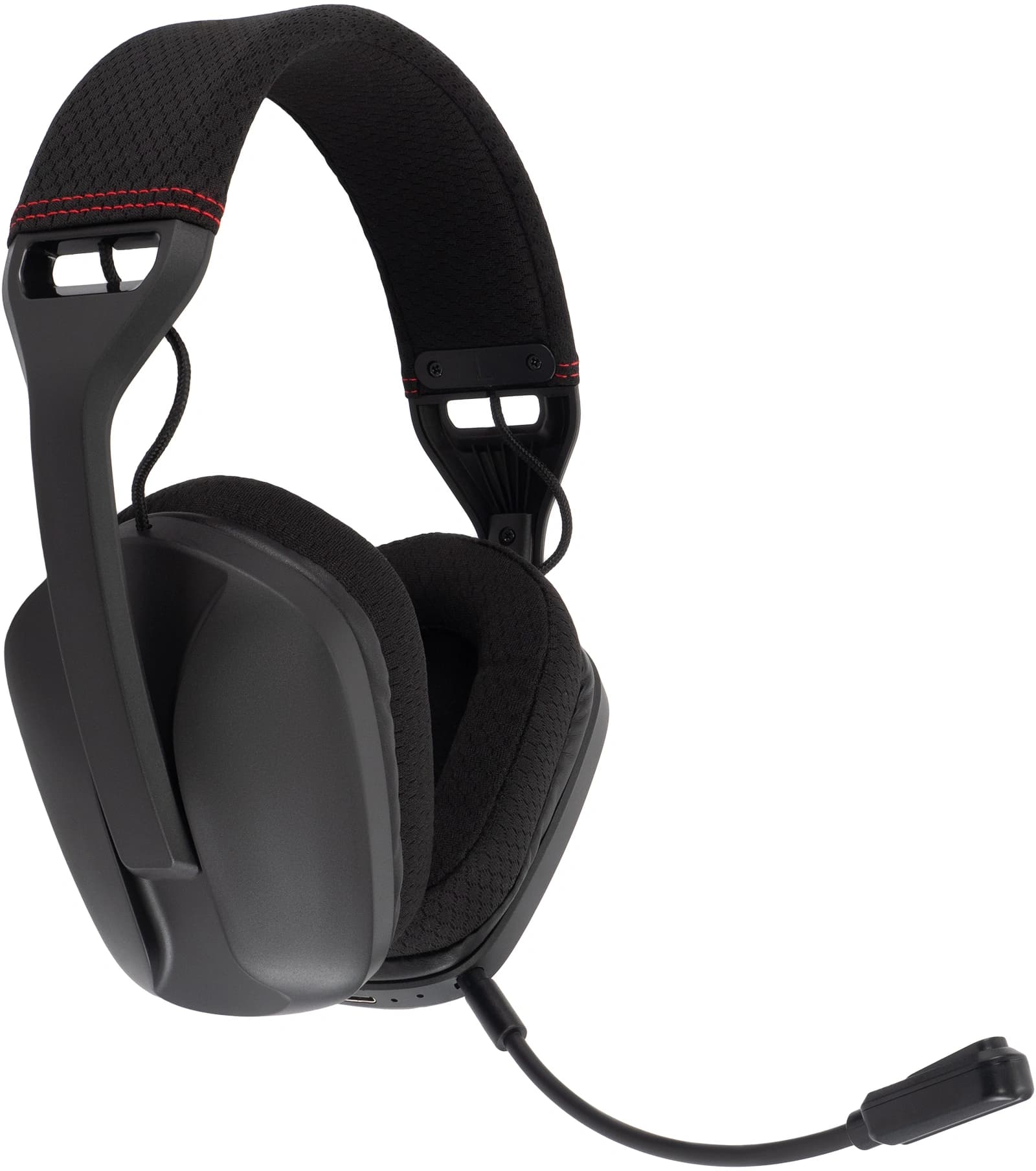 Наушники с микрофоном Оклик HS-L750G черный 1.5м накладные BT оголовье (2007557) - фото 3