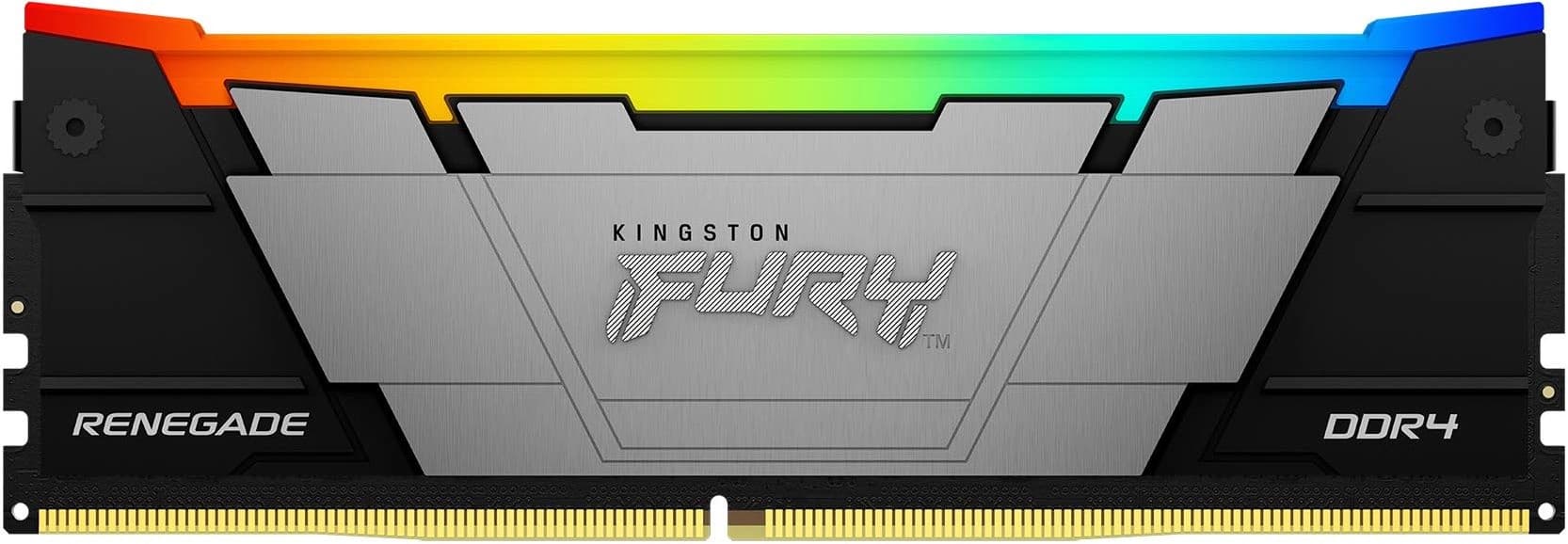 Память DDR4 8GB 4000MHz Kingston KF440C19RB2A/8 Fury Renegade RGB RTL Gaming PC4-32000 CL19 DIMM 288-pin 1.35В с радиатором Ret