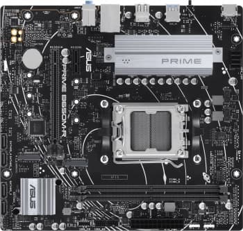Материнская плата Asus PRIME B650M-R Socket AM5 AMD B650 2xDDR5 mATX AC`97 8ch(7.1) 2.5Gg RAID+HDMI - фото 2
