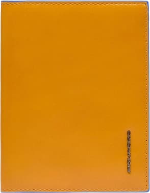 Обложка для паспорта Piquadro Blue Square PP1660B2/G желтый натур.кожа - фото 2