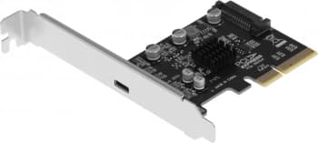 Контроллер PCI-E ASM3242 1xUSB3.1 Type-C Bulk - фото 2