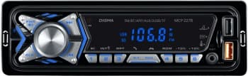 Автомагнитола Digma MCP-227B 1DIN 2x45Вт v5.0 USB 2.0 AUX 2 ПДУ - фото 2