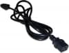Шнур питания Lanmaster LAN-PP19/20-0.5-BK C19-C20 проводник.:3x1.5мм2 0.5м 250В 16А черный - фото 3