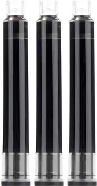 Картридж для перьевой ручки Deli SF456BLACK картр.:черный черн.:черные (упак.:6шт) - фото 2