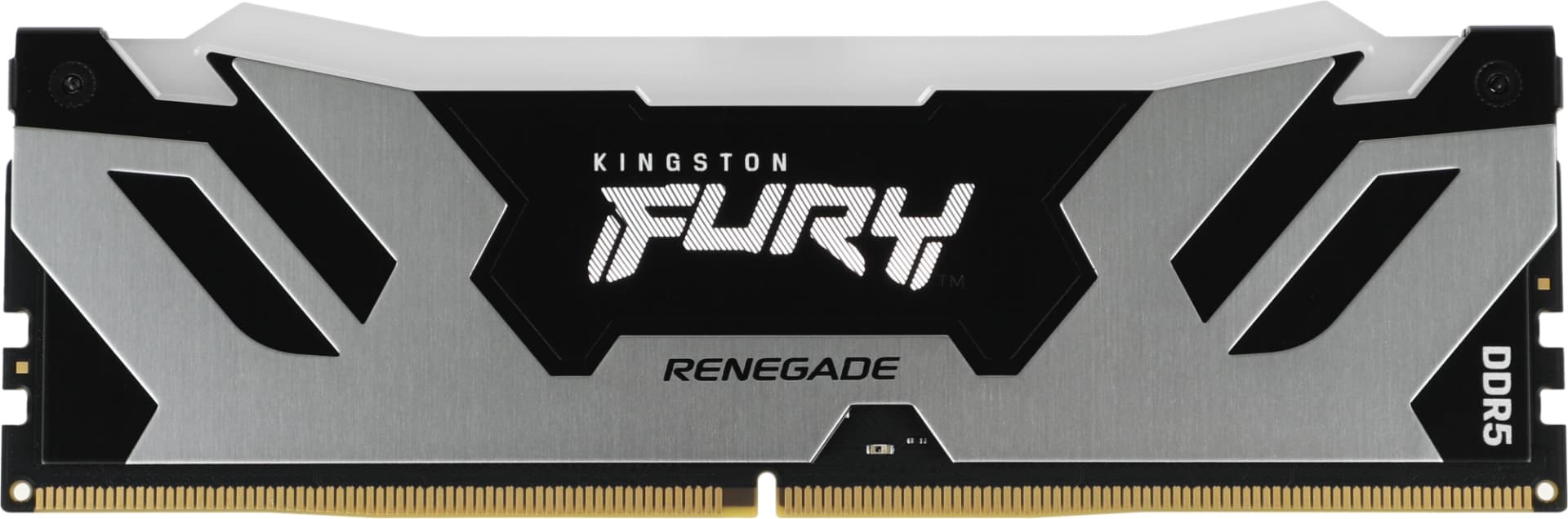 Память DDR5 24GB 7200MHz Kingston KF572C38RSA-24 Fury Renegade Silver/Black RGB RTL Gaming PC5-57600 CL38 DIMM 288-pin 1.45В single rank с радиатором Ret - фото 2