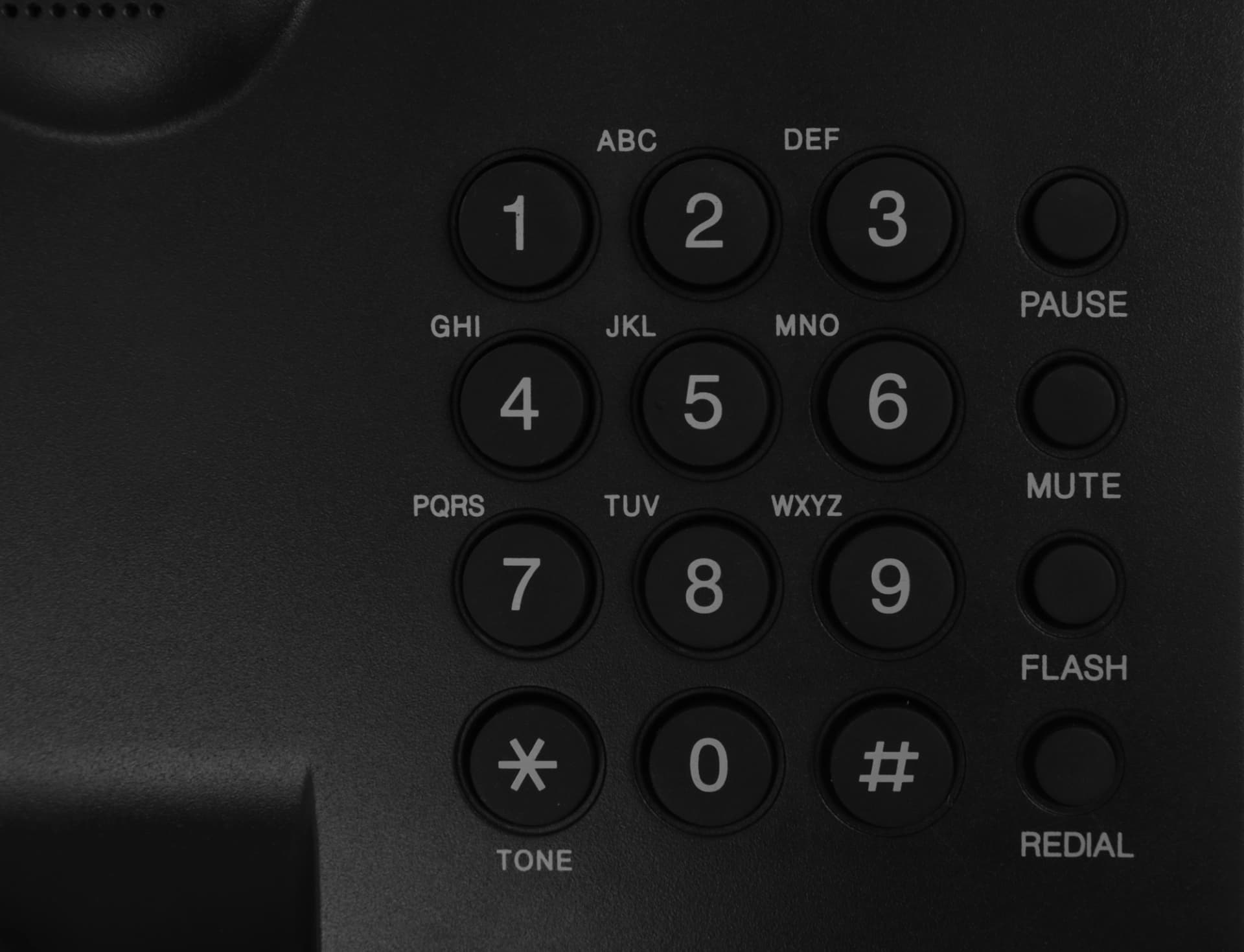 Телефон проводной Sanyo RA-S204B черный - фото 3
