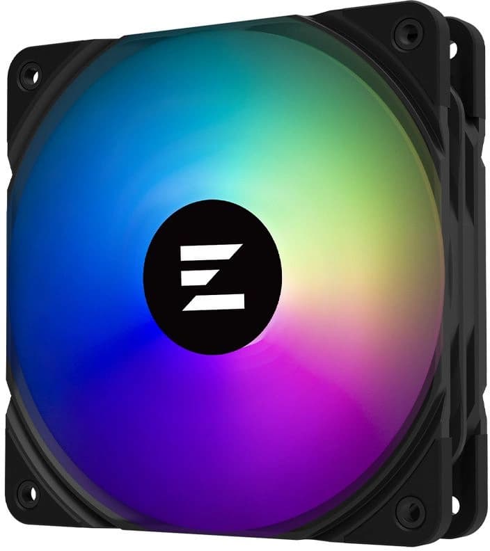 Вентилятор для корпуса Zalman ZM-AF120 ARGB 120х120x26 черный 4-pin 29.7дБ (ZM-AF120 ARGB BLACK) Ret - фото 3