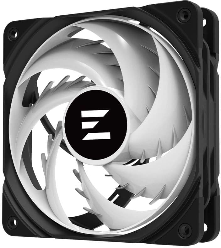 Вентилятор для корпуса Zalman ZM-AF120 ARGB 120х120x26 черный 4-pin 29.7дБ (ZM-AF120 ARGB BLACK) Ret - фото 4