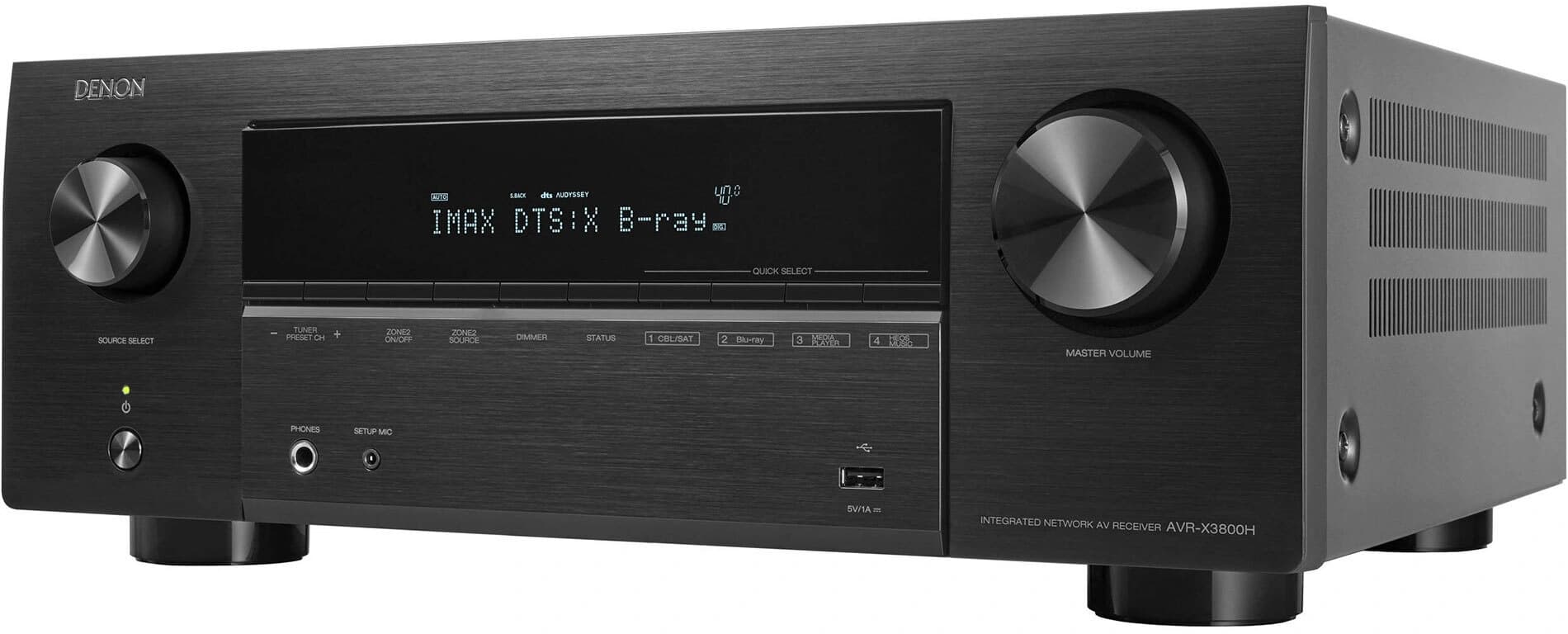 Ресивер AV Denon AVC-X3800H 9.2 черный - фото 3