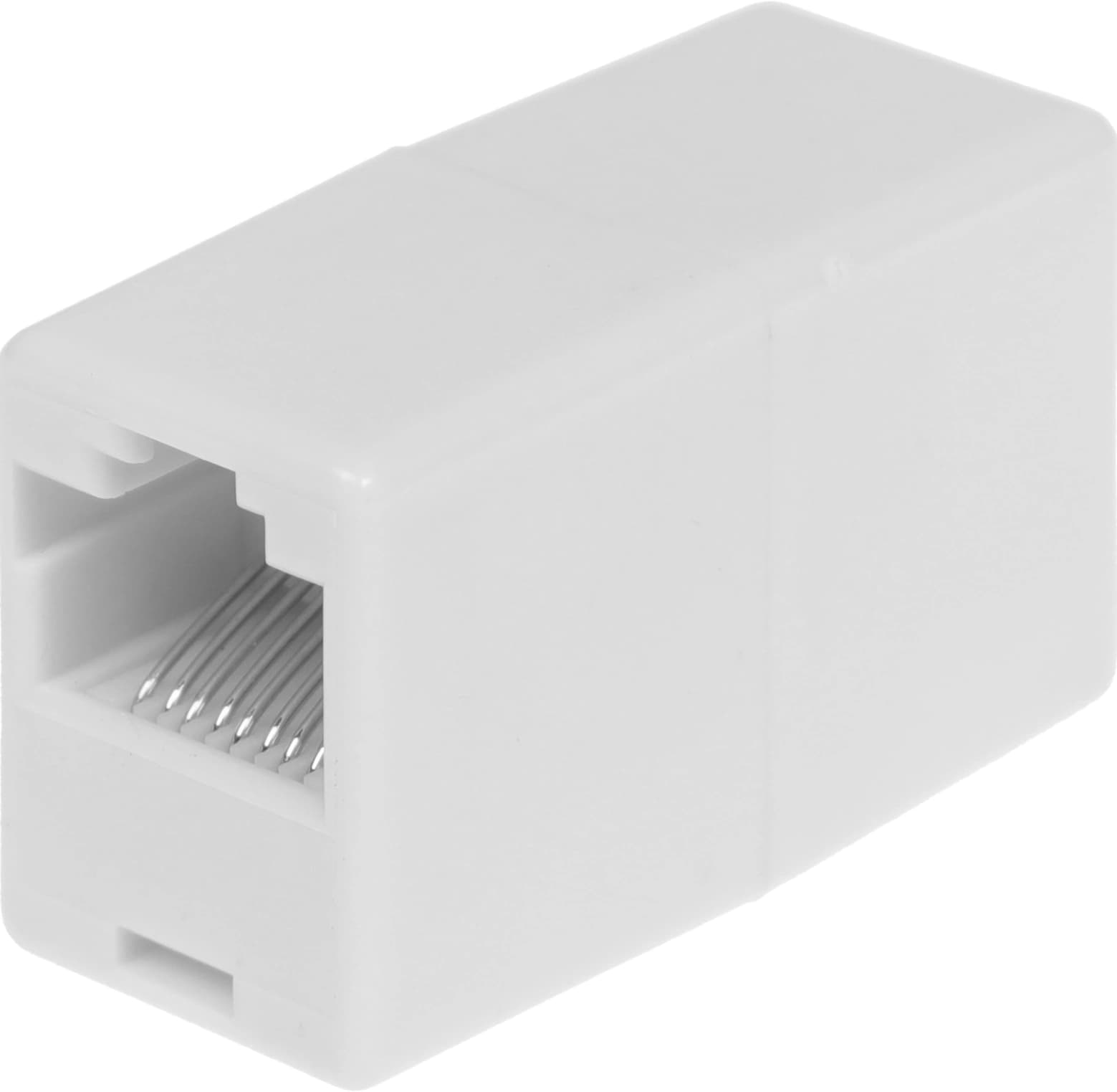 Адаптер Rexant 03-0101 проходной RJ45 кат.5E UTP бел. - фото 4