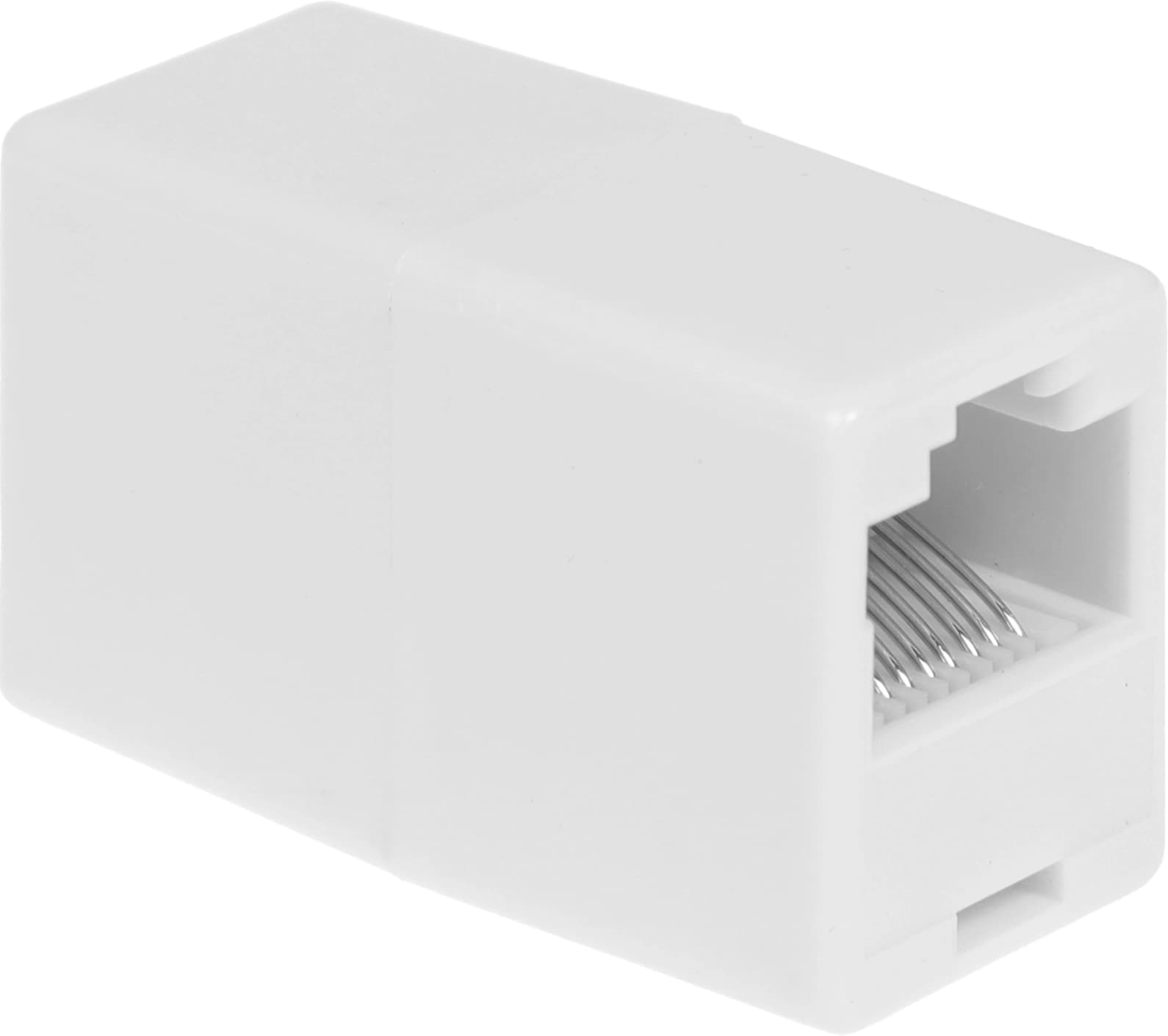 Адаптер Rexant 03-0101 проходной RJ45 кат.5E UTP бел. - фото 3