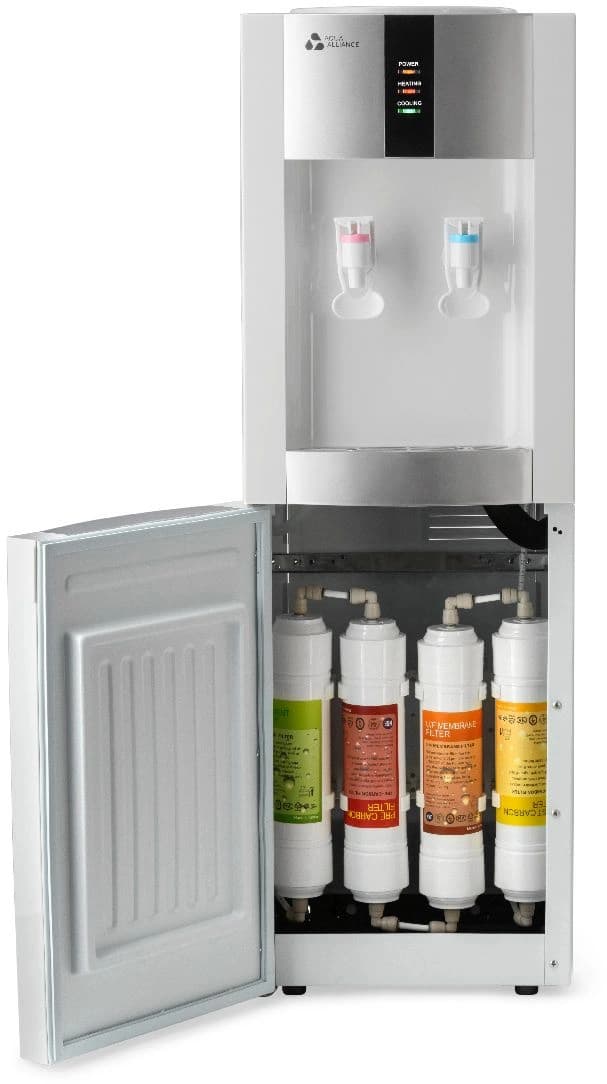Пурифайер AEL Aquaalliance H1s-LD напольный электронный белый/серебристый - фото 4