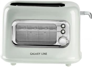 Тостер Galaxy Line GL 2914 900Вт мятный - фото 2