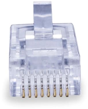 Коннектор Suprlan 10-0209 UTP кат.5E RJ45 серый (упак.:100шт) - фото 5
