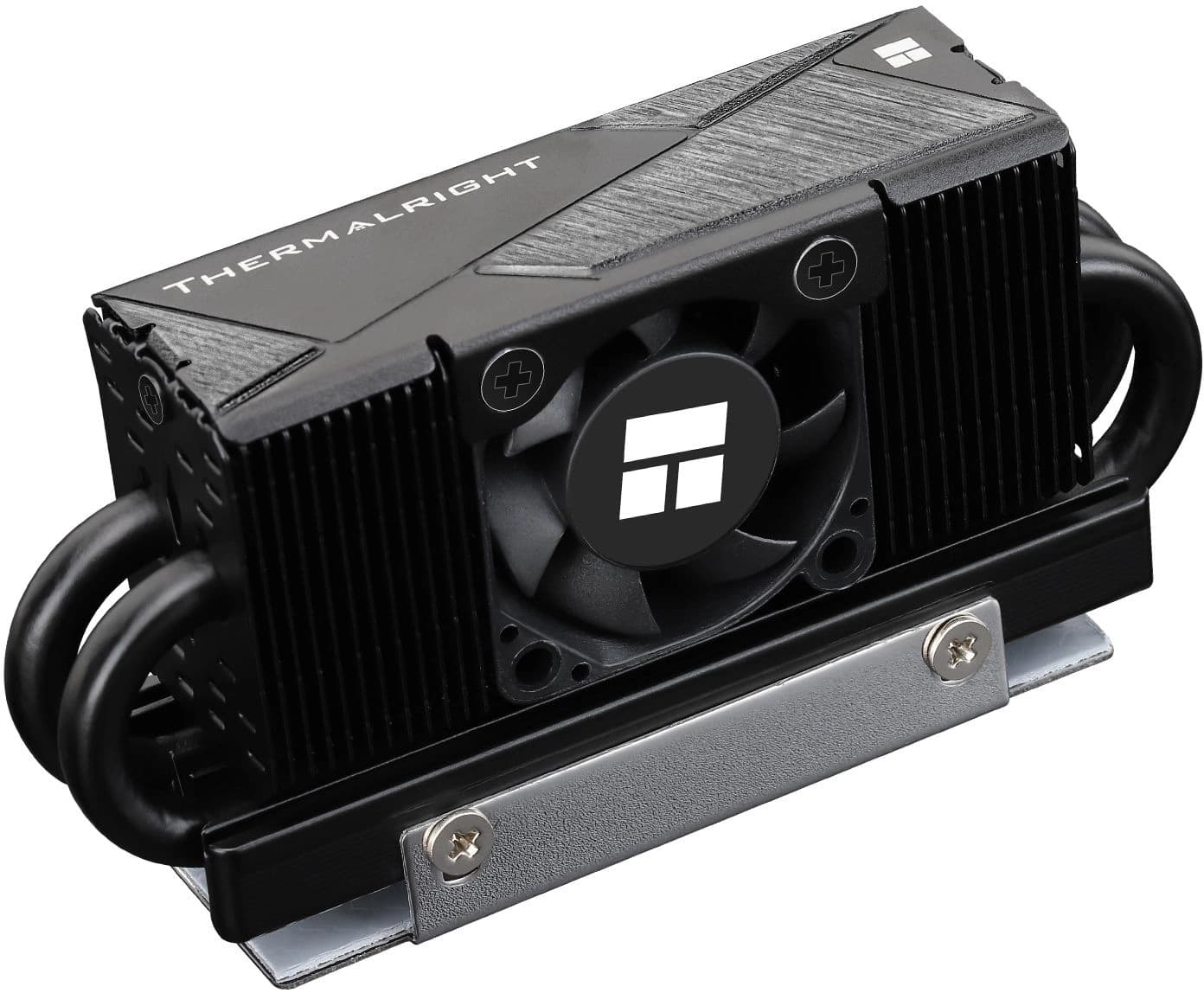 Радиатор для SSD Thermalright HR-10-2280-PRO-BL черный алюминий Ret