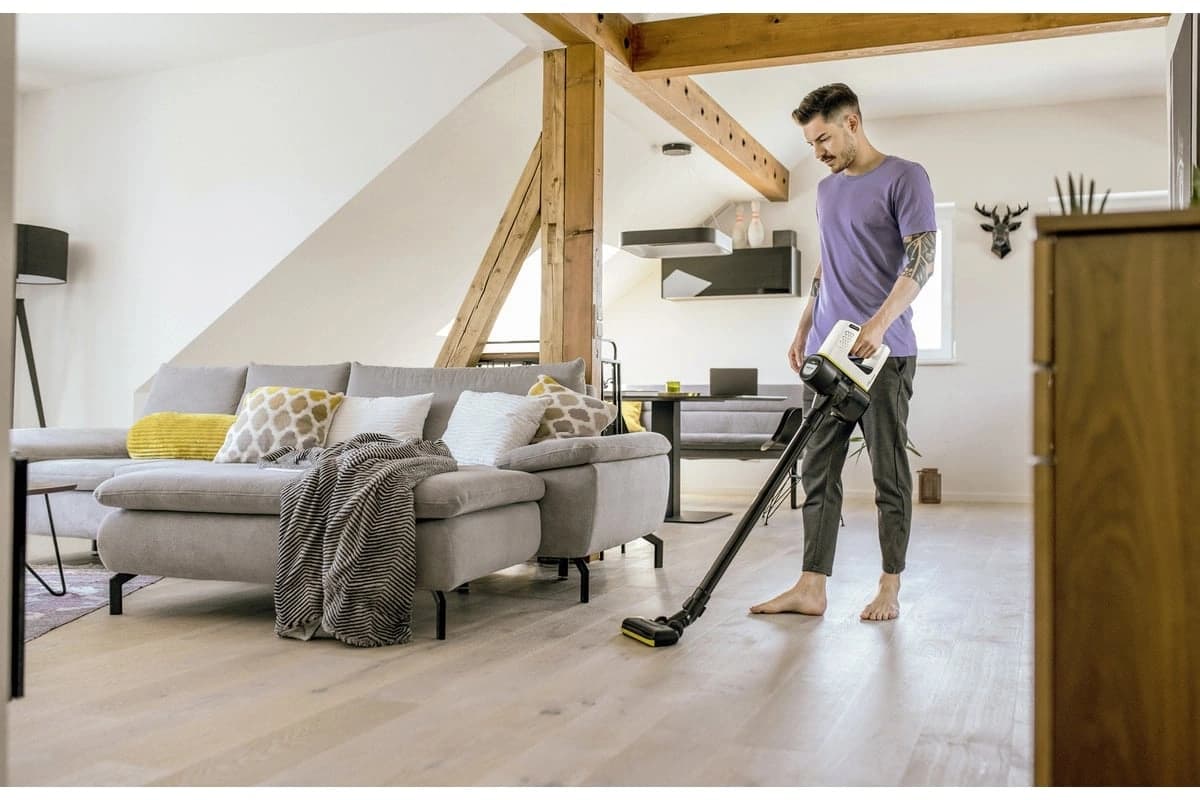 Пылесос ручной Karcher VC 4 Cordless myHome Car 140Вт белый/черный - фото 4