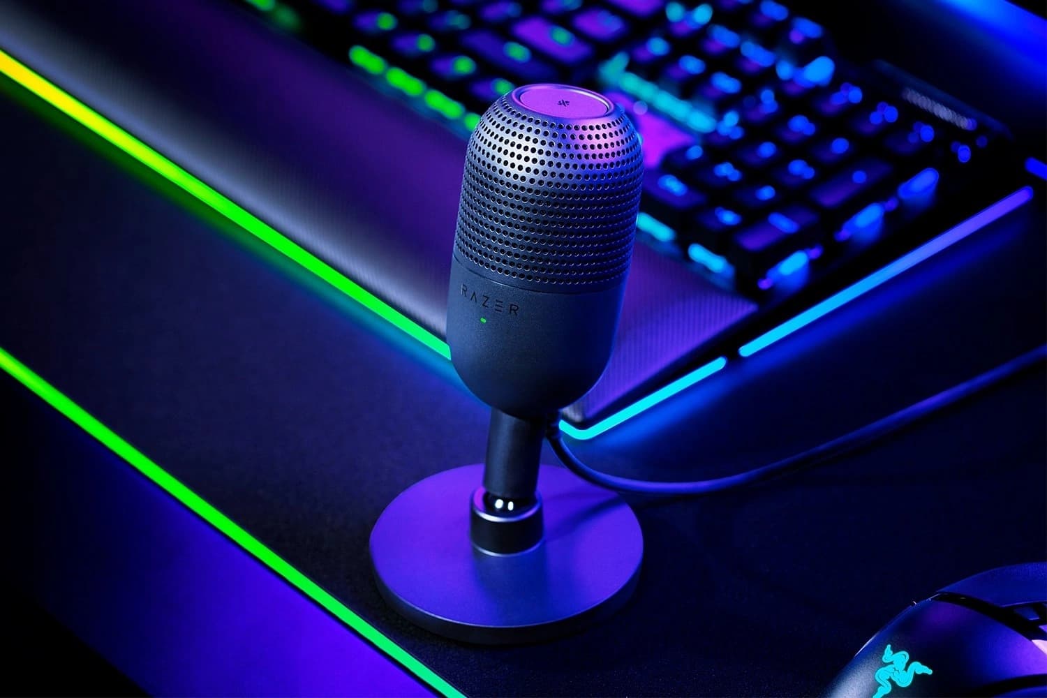 Микрофон проводной Razer Seiren V3 Mini черный - фото 4