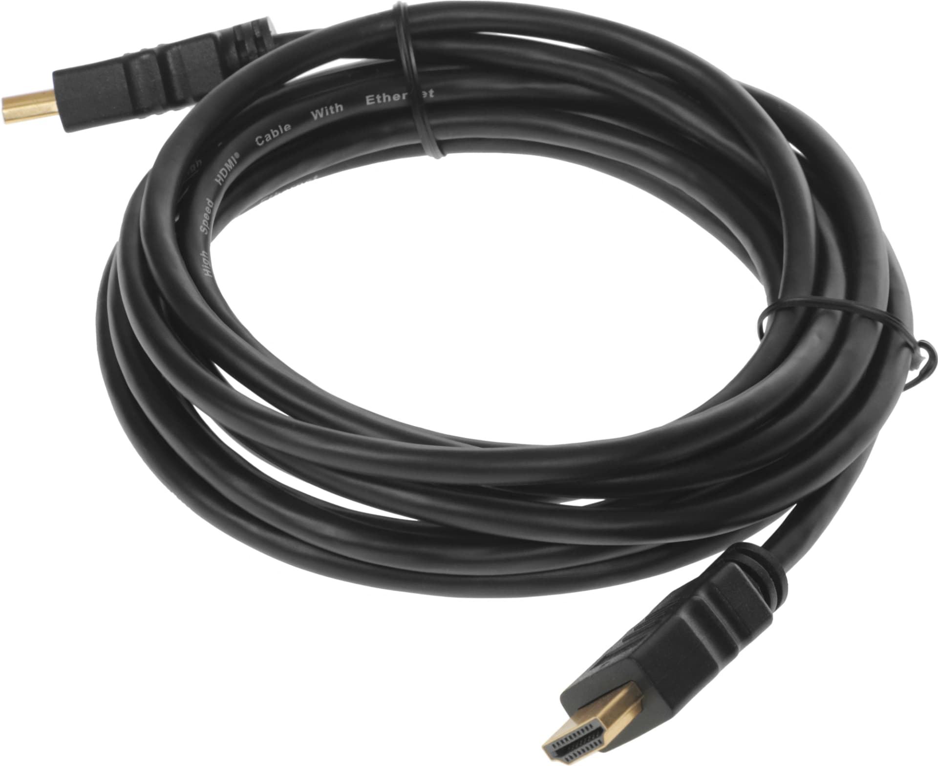 Кабель аудио-видео KingPrice KP-HDMI-v1.4-3m HDMI (m)/HDMI (m) 3м. позолоч.конт. черный - фото 3