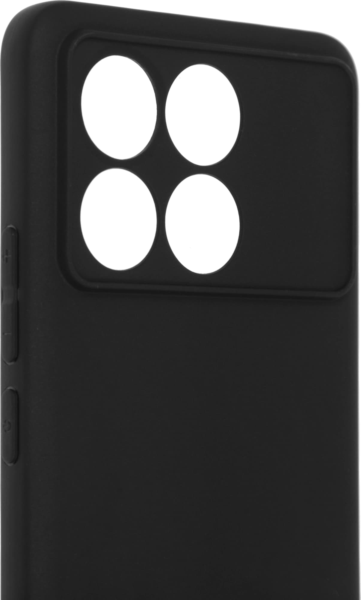 Чехол (клип-кейс) BoraSCO для Xiaomi Poco F6 Pro Silicone Case черный (73394) - фото 4