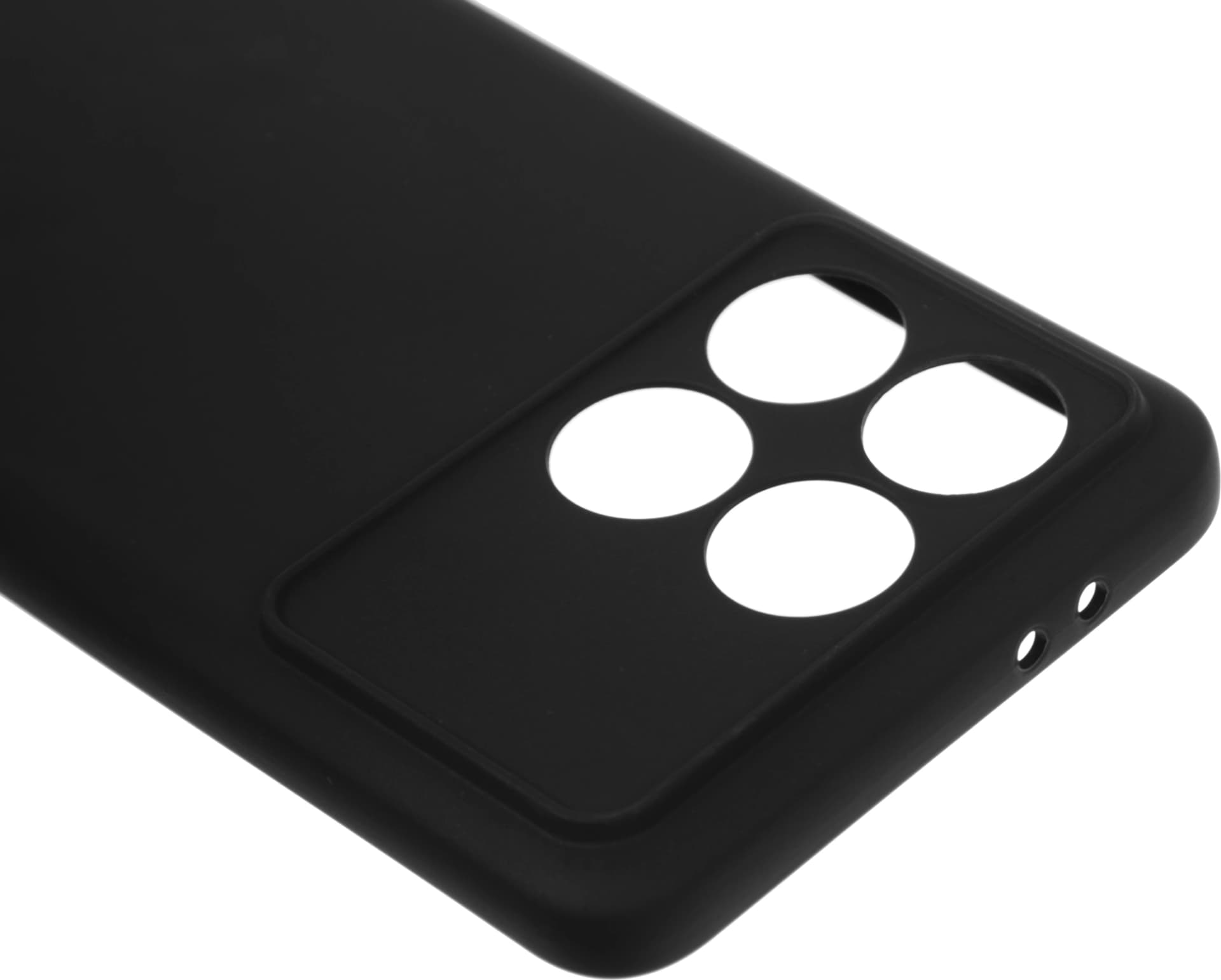 Чехол (клип-кейс) BoraSCO для Xiaomi Poco F6 Pro Silicone Case черный (73394) - фото 5