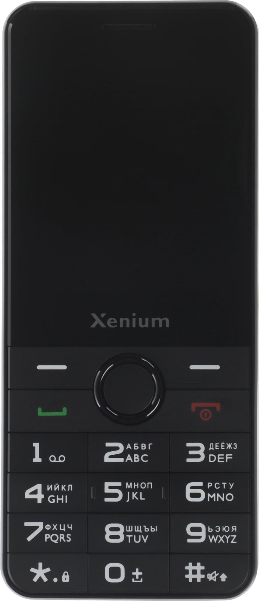 Мобильный телефон XENIUM X240 черный моноблок 2Sim 2.4" 240x320 Nucleus 0.3Mpix GSM900/1800 MP3 FM microSD max32Gb - фото 4