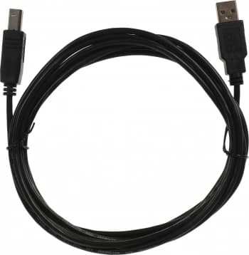 Кабель KingPrice KP-AmBm-v2-3m ver2.0 USB A (m) USB B(m) 3м черный - фото 5