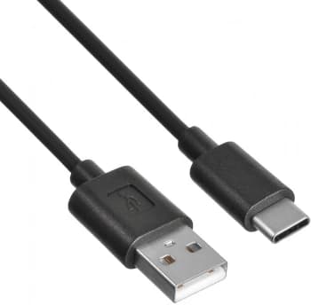 Кабель KingPrice KP-USBAC-3A-1.5m USB (m)-USB Type-C (m) 1.5м черный - фото 2