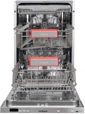 Посудомоечная машина Timberk Set&Dry T-DW45BI103 серебристый (узкая) - фото 2