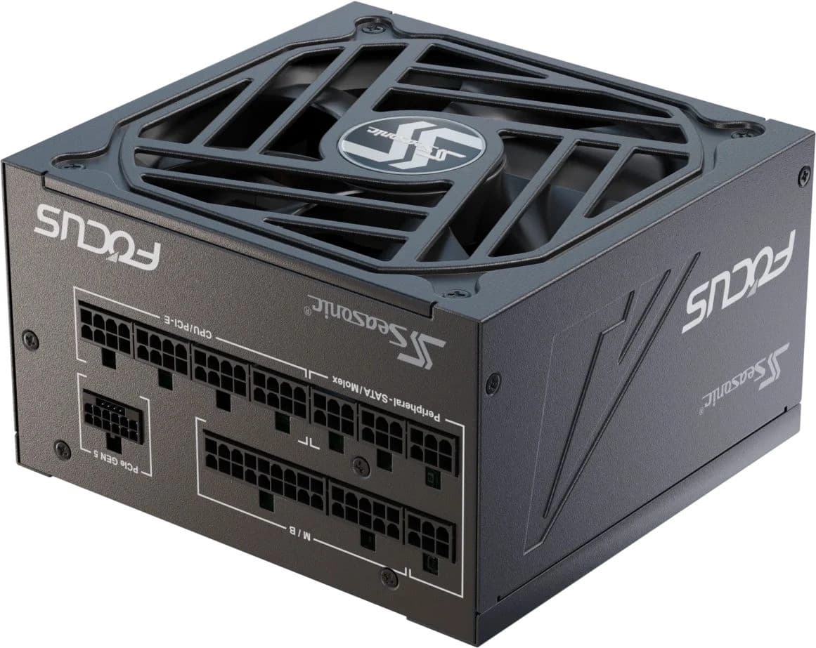 Блок питания Seasonic ATX 750W Focus GX-750 80+ gold (20+4pin) APFC 135mm fan 10xSATA Cab Manag RTL - фото 4