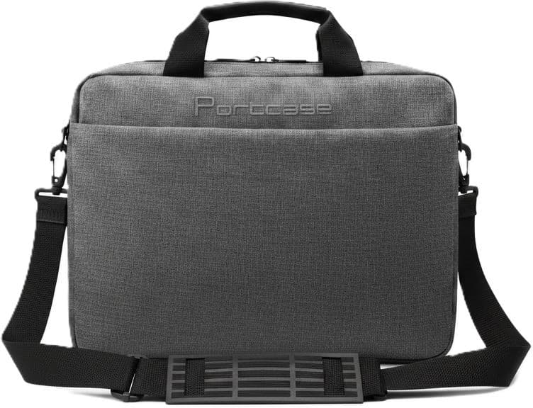 Сумка для ноутбука 14" Portcase KCB-1614 серый нейлон/полиэстер (KCB-1614 GREY) - фото 3