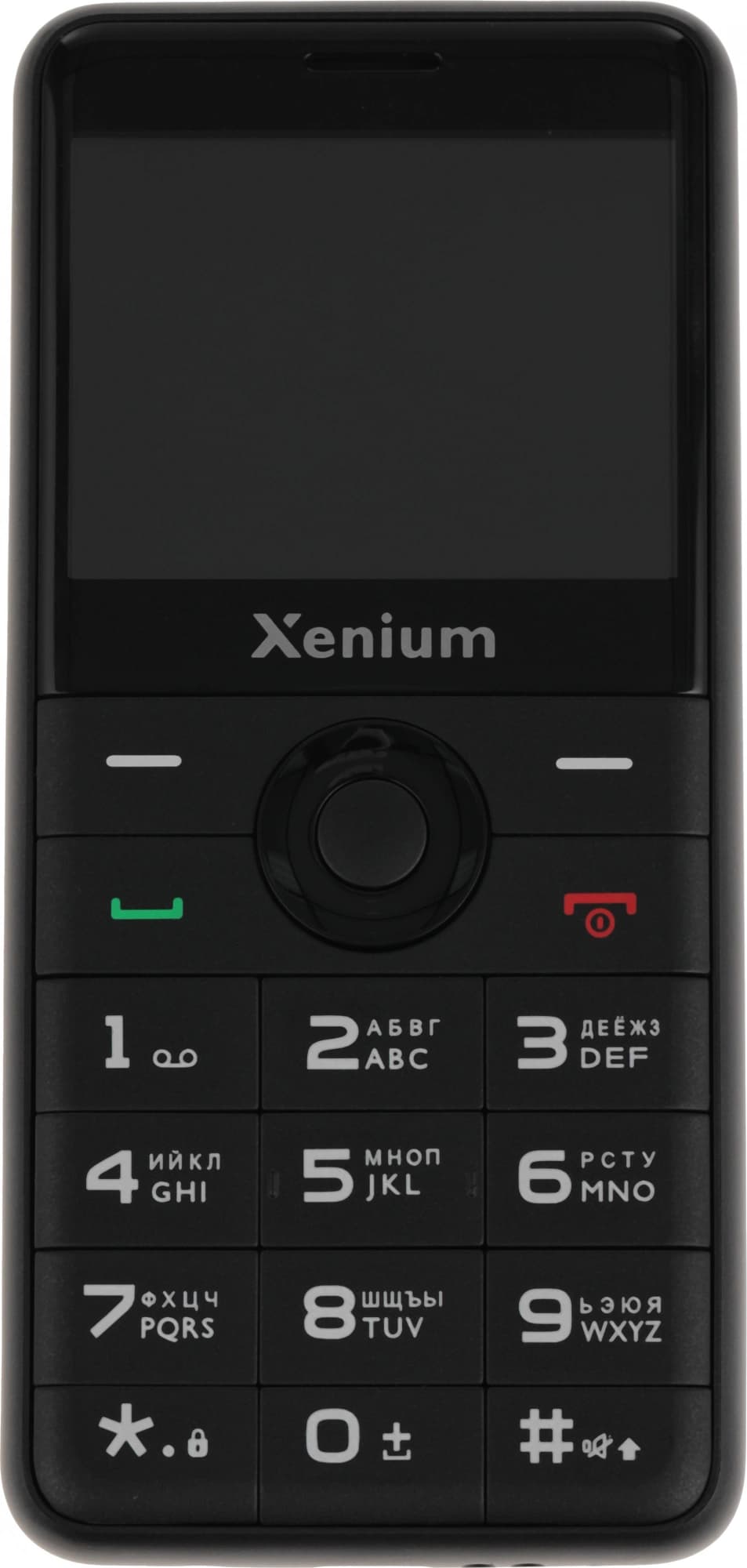 Мобильный телефон XENIUM X700 черный моноблок 2Sim 2.31" 240x320 Nucleus 0.3Mpix GSM900/1800 MP3 FM microSD max32Gb - фото 3