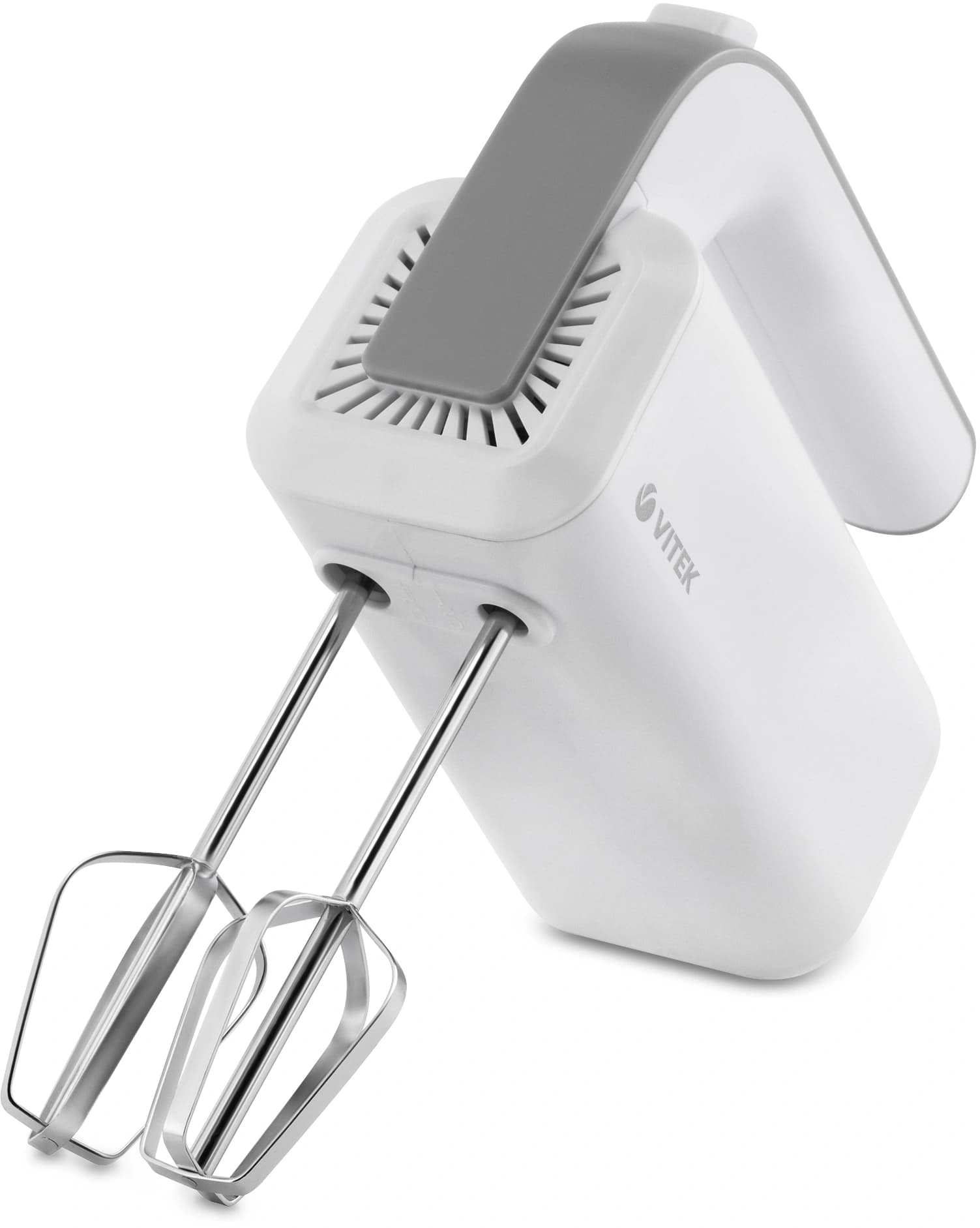 Миксер ручной Vitek VT-1420 400Вт белый/серебристый