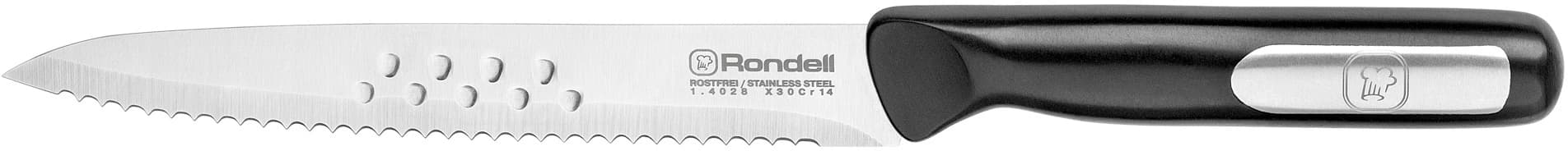 Набор ножей кухон. Rondell Bayoneta RD-1569 компл.:4предм. разд.дос. черный блистер - фото 2