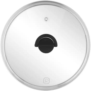 Крышка Rondell Handy RDA-1686 d=24см крыш.прозрачный руч.черная - фото 2