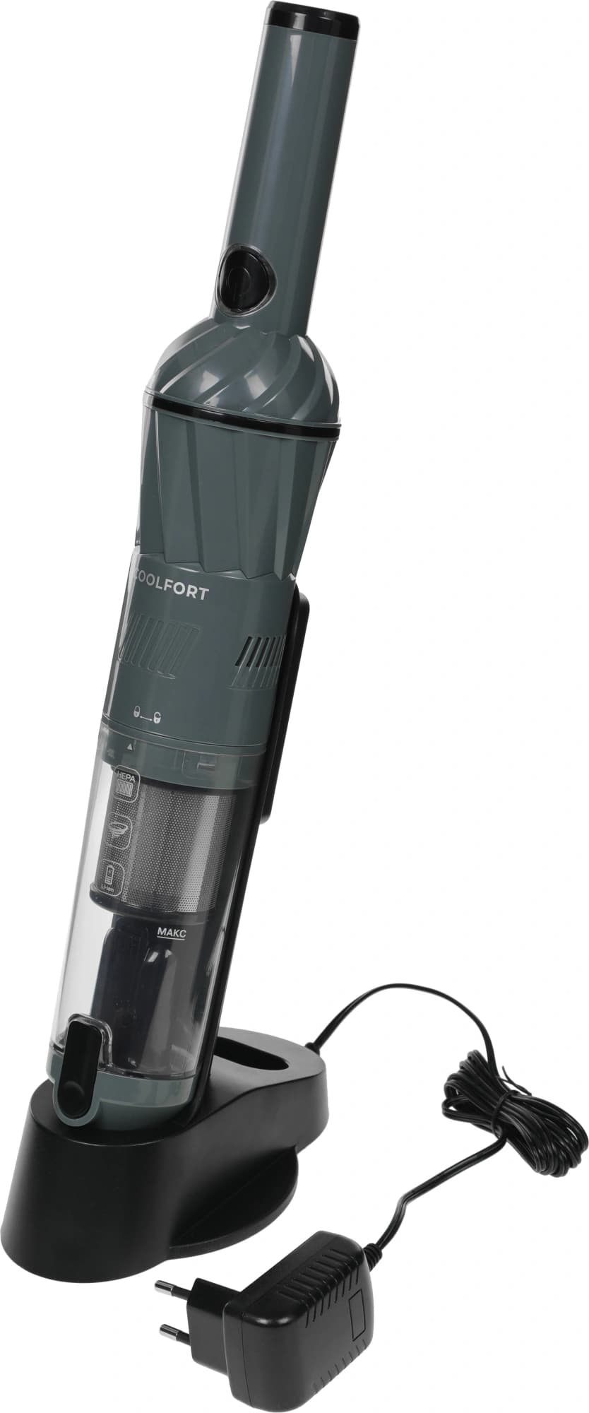Пылесос Автомобильный Coolfort CF-3060 черный 85Вт