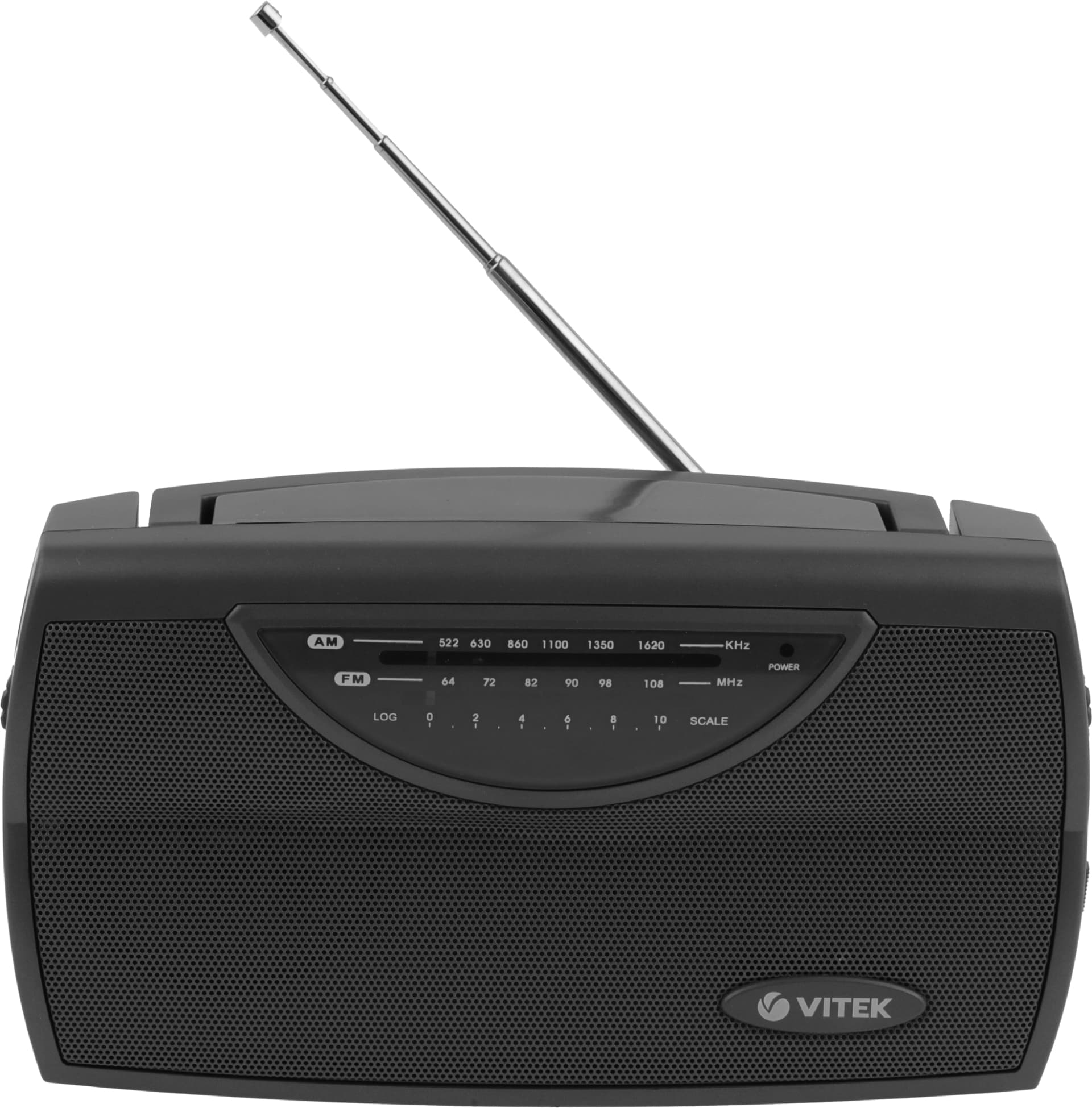 Радиоприемник настольный Vitek VT-3591 серый - фото 4
