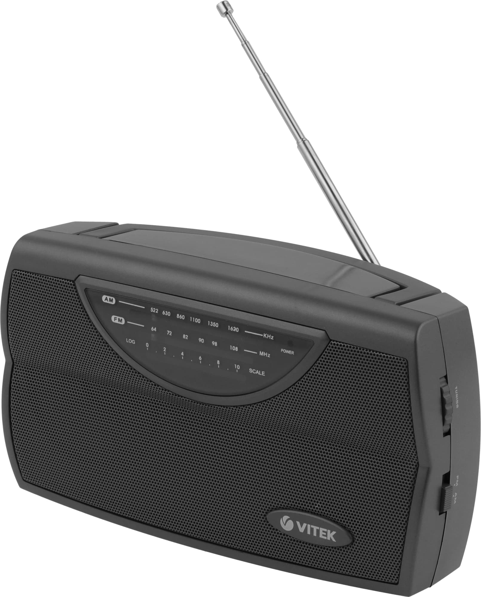 Радиоприемник настольный Vitek VT-3591 серый - фото 5