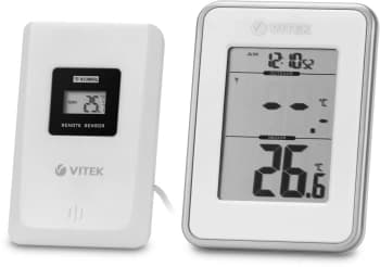 Погодная станция Vitek VT-6408 серебристый - фото 2
