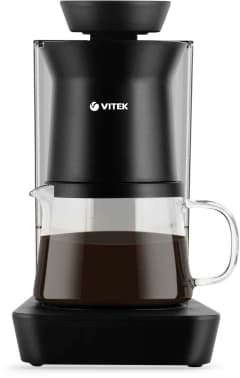 Кофеварка капельная Vitek Metropolis VT-8381 680Вт черный - фото 5