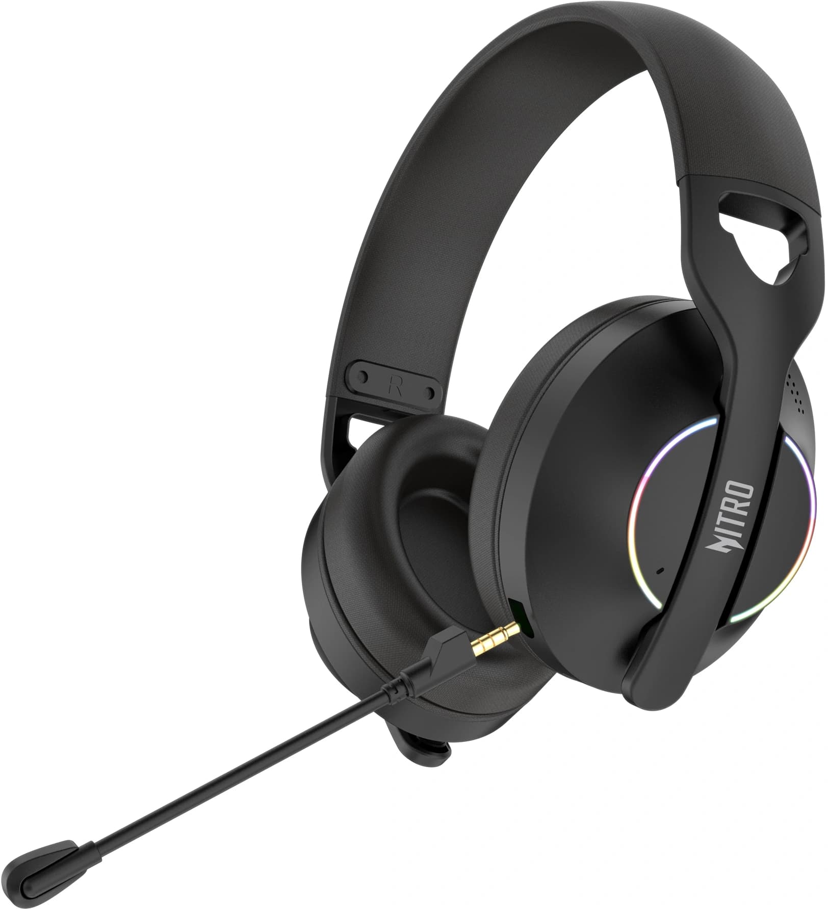Наушники с микрофоном Acer Nitro OHR400 черный 1м мониторные BT/Radio/3.5mm оголовье (ZL.HDSEE.00G) - фото 4