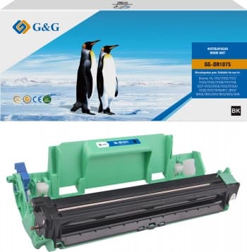Блок фотобарабана G&G GG-DR1075 DR-1050/DR-1060/DR-1070/DR-1000 черный ч/б:10000стр. для HL-1110/1110E/1112/1112A/1112E/1110R/1111/1118;DCP-1510/1510E/1512/1512A/1512E/1511/1518;MFC-1810/1810E/1815/1811/1813/1815/1818 Brother - фото 2