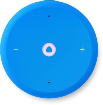 Умная колонка Yandex Станция Лайт 2 Алиса синий 6W 1.0 BT/Wi-Fi 10м (YNDX-00026BLU) - фото 5