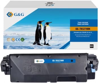 Картридж лазерный G&G GG-TK5270BK TK5270BK черный (8000стр.) для Kyocera ECOSYS P6230cdn/M6230cidn/M6630cidn с чипом - фото 2