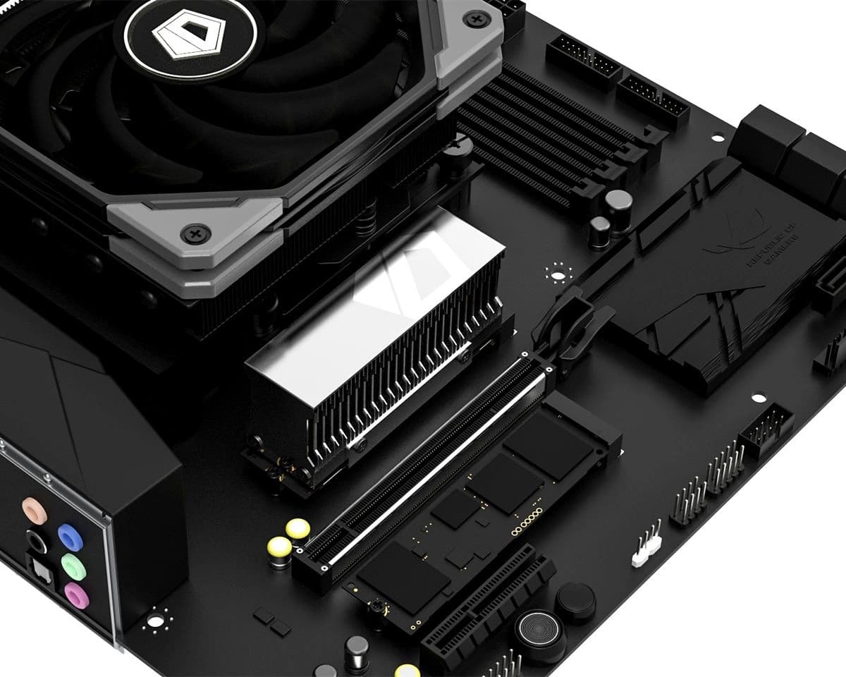 Радиатор для SSD ID-Cooling Zero M15 серебристый алюминий Ret - фото 5