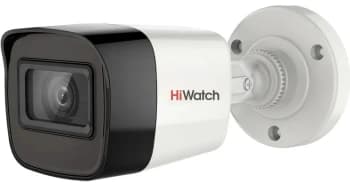 Камера видеонаблюдения аналоговая HiWatch DS-T280(B)(2.8mm) 2.8-2.8мм HD-CVI HD-TVI цв. корп.:белый - фото 2