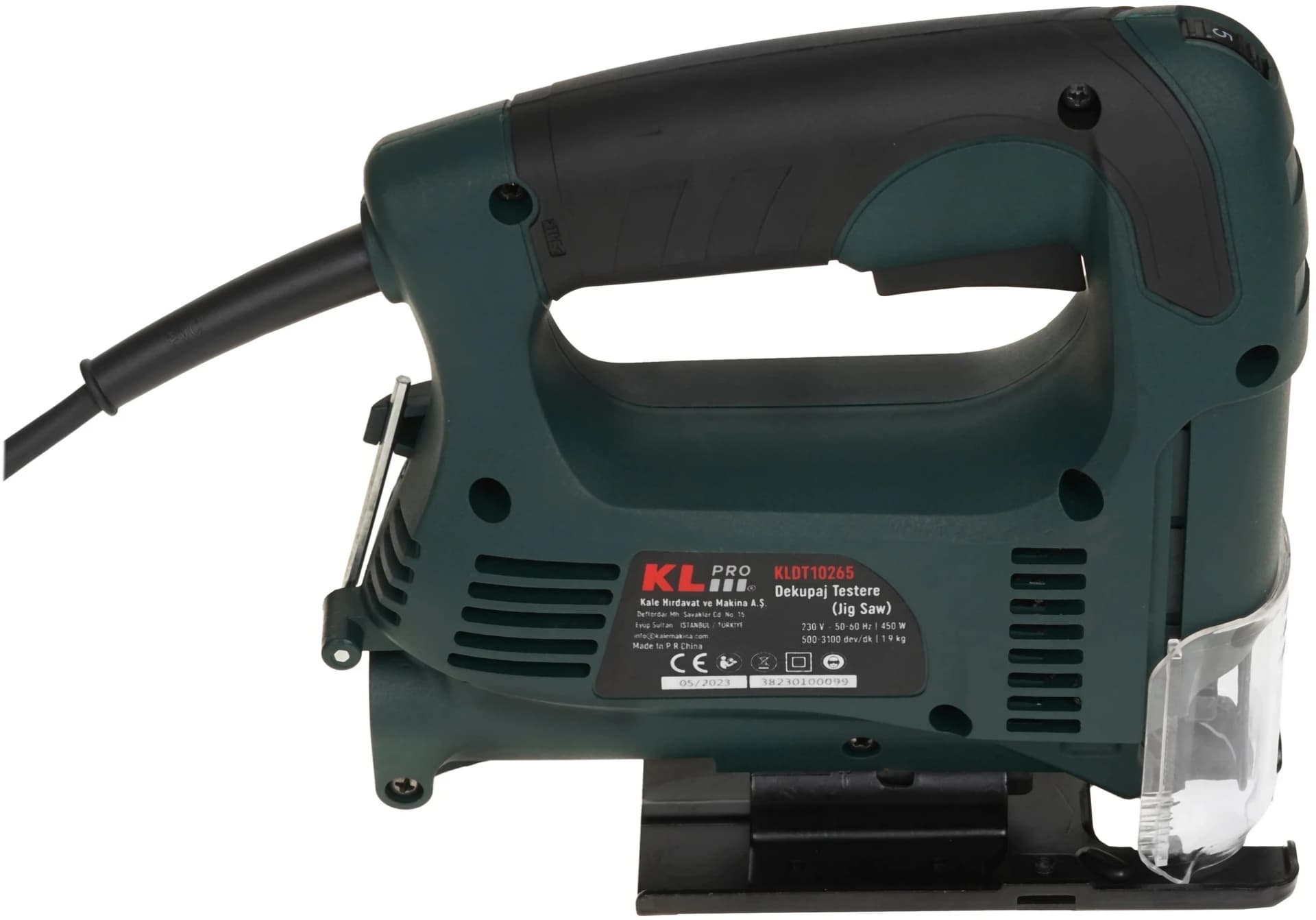 Лобзик Klpro KLDT10265 450Вт 3100ходов/мин от электросети - фото 5