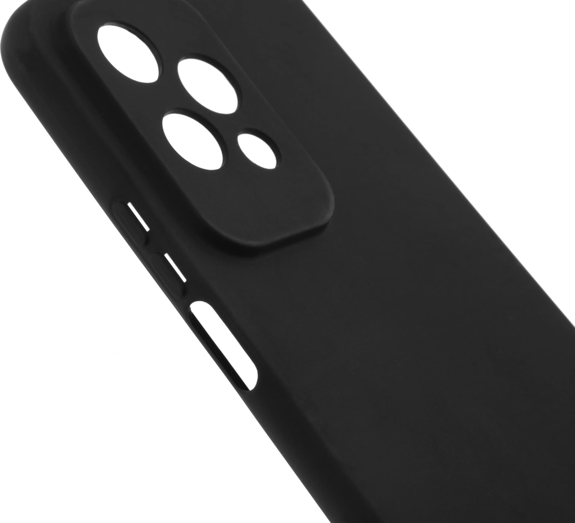 Чехол (клип-кейс) BoraSCO для Honor 200 Lite Silicone Case черный (73437) - фото 4