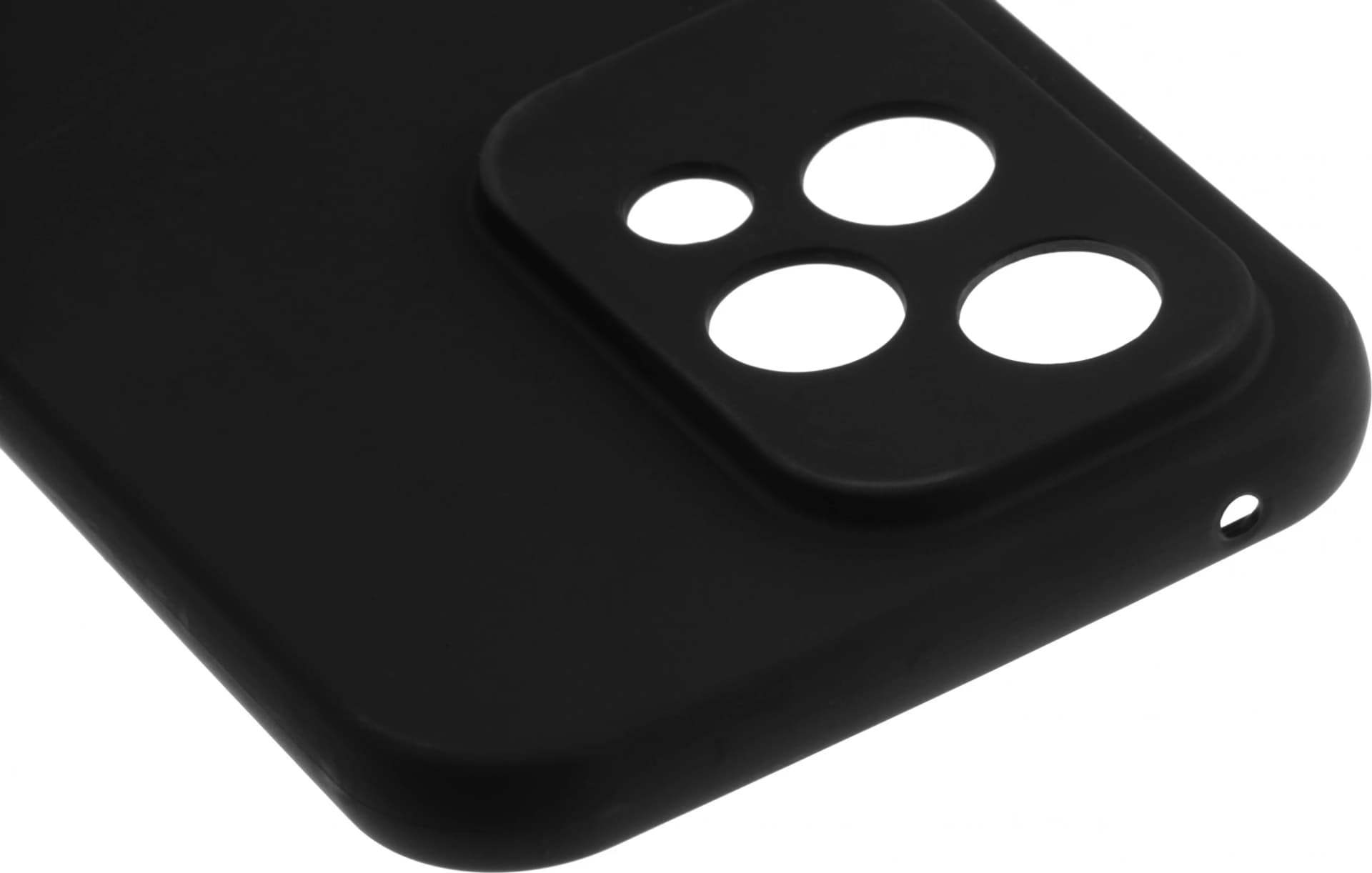 Чехол (клип-кейс) BoraSCO для Honor 200 Lite Silicone Case черный (73437) - фото 5