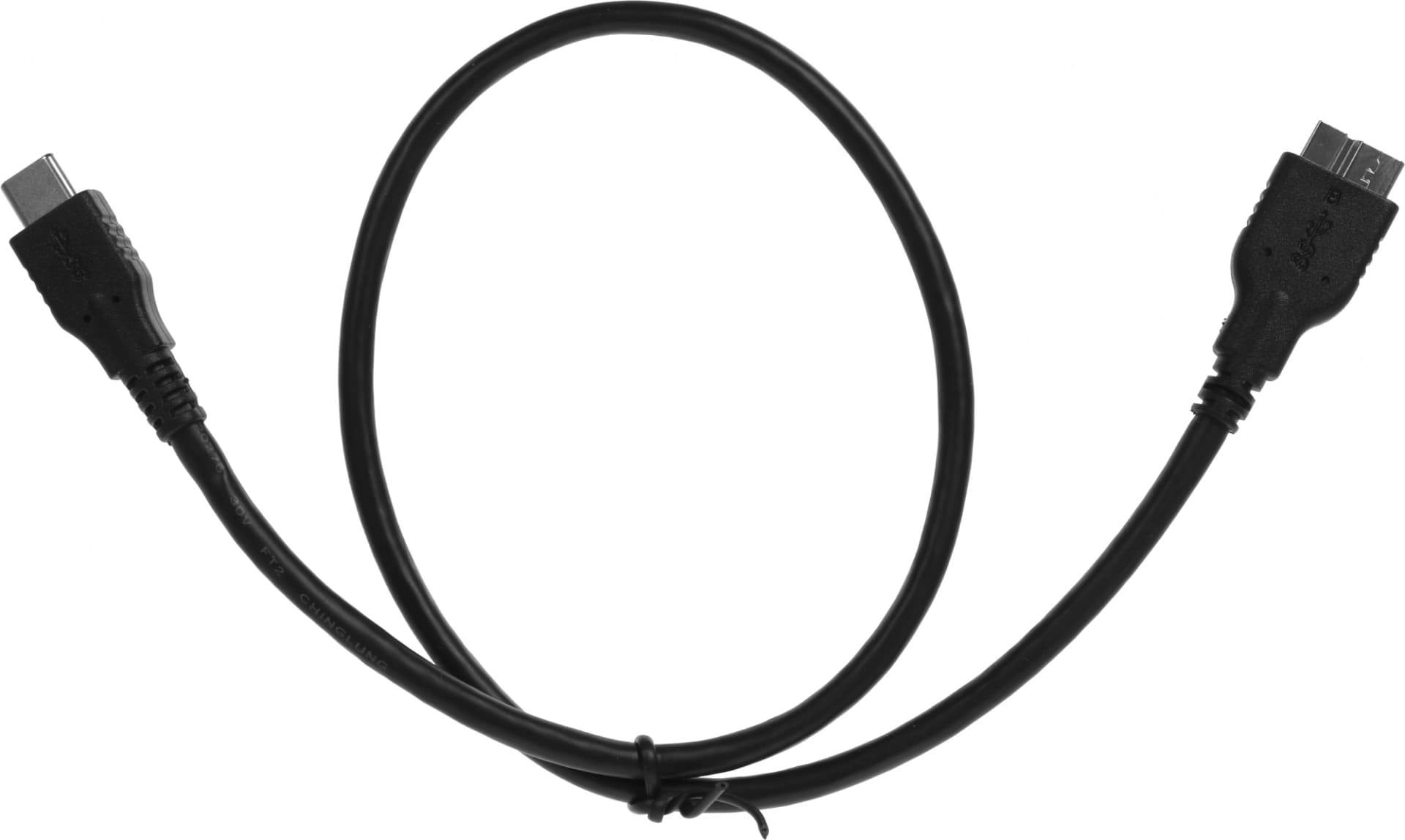 Кабель Buro USB Type-C (m) micro USB 3.0 B (m) 0.5м (BU-TYPEC-MICROUSB3.0-0.5M) - фото 4